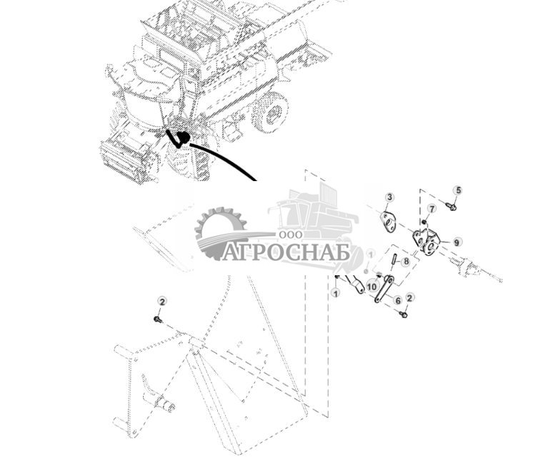 Механические детали, датчик положения наклонной камеры - ST821900 593.jpg